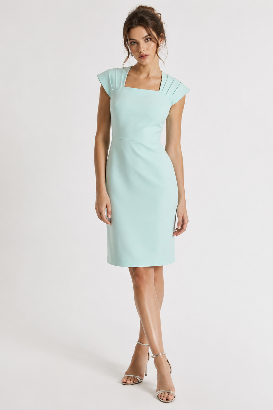 NEW ALICE + OLIVIA Classics Sheath Dress 14 Julep Mint Career Office Event NWT
